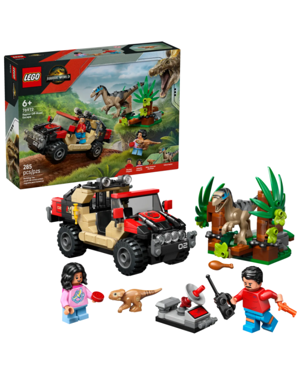 Дополнительное изображение книги «LEGO 76972 Raptor Off-Road Escape Конструктор»