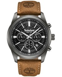 Timberland Classic Мужские Часы Black Brown Leather 45mm