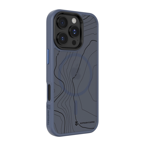 Tactical MagForce Hyperstealth Sika Cover Защитный чехол для iPhone 16 Pro / тёмно-синий