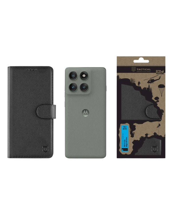 Tactical Field Notes Защитный чехол для Motorola Edge 60 Pro / чёрный