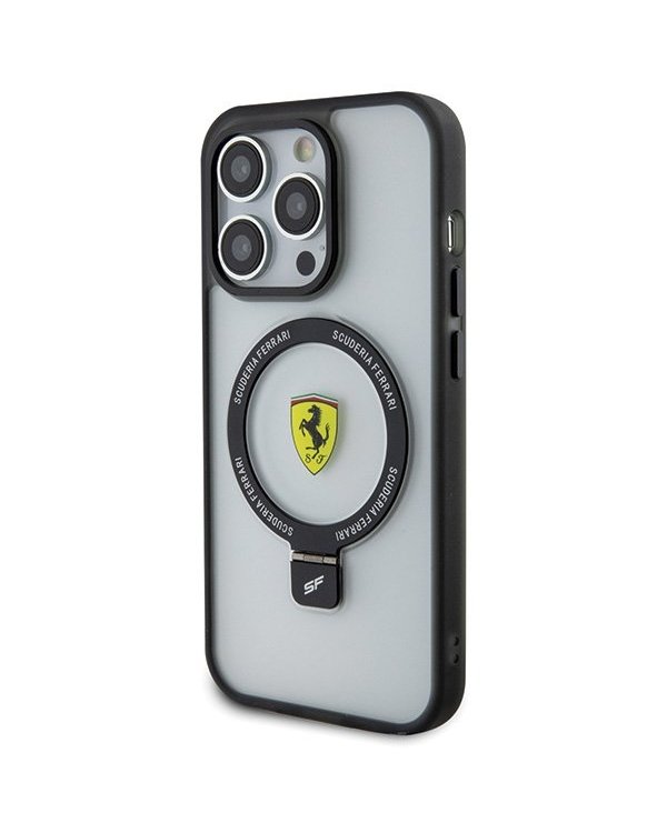 Ferrari Ring Stand MagSafe Back Case Защитный Чехол для Apple iPhone 15 Pro