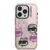 Karl Lagerfeld IML Multi K&CH Heads Case Чехол для Apple iPhone 15 Pro Max