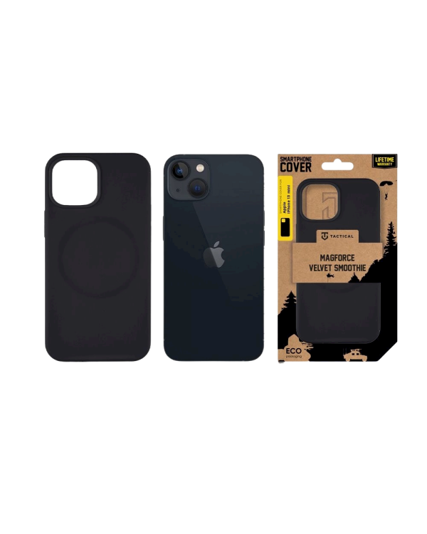 Tactical MagForce Velvet Smoothie Cover Защитный чехол для Apple iPhone 13 mini / асфальт