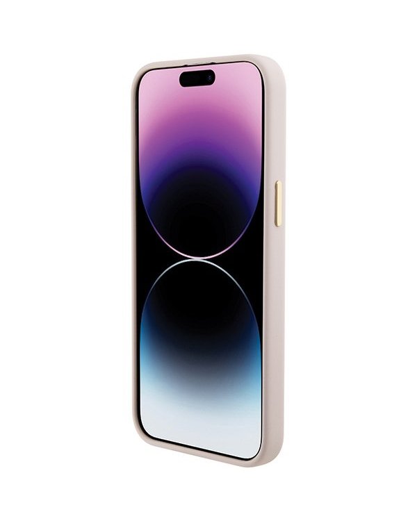 Guess Silicone Logo Strass 4G Back Case Защитный Чехол для Apple iPhone 15 Pro Max
