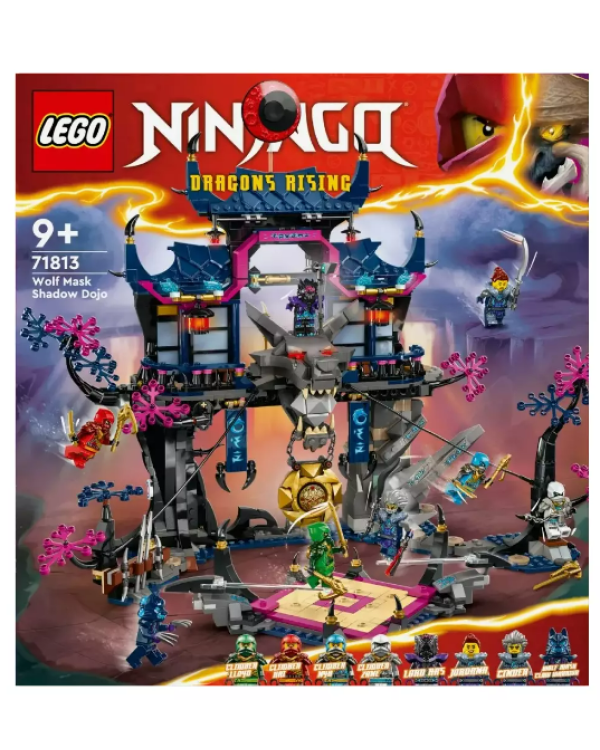 LEGO Ninjago Shadow Wolf Mask Dojo