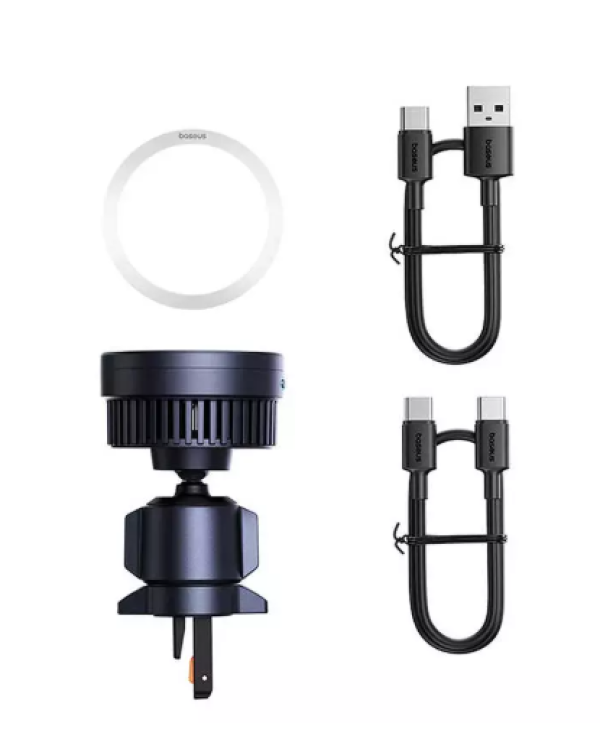 Baseus MagPro Автодержатель для телефона c индуктивным зарядным устройством 15W