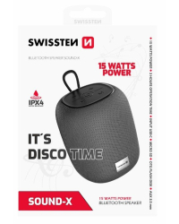 Swissten SOUND-X Портативная Колонка Bluetooth USB / Micro SD / 15W / AUX