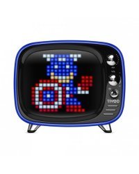 Divoom Tivoo Bluetooth 5.0 Портативная Колонка 8 bit / Будильник / Апликация / Соц. сети / Градусник Синяя