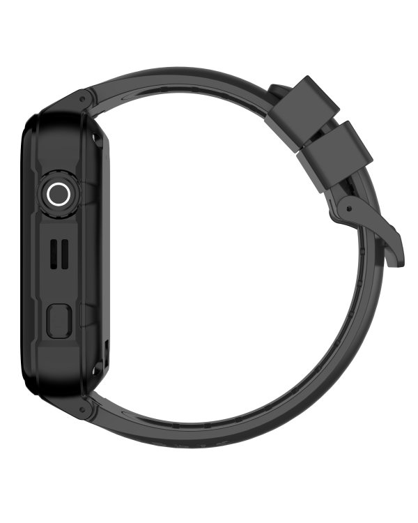 Garett Смарт-часы Kids Hero Pro 4G Face Unlock / GPS / GEO location / WhatsApp / Rotary button / "Kids Size" strap Черные