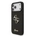 Обложка книги «Guess PU Fixed Glitter 4G Metal Logo Case Чехол для Apple iPhone 17 Pro Max»