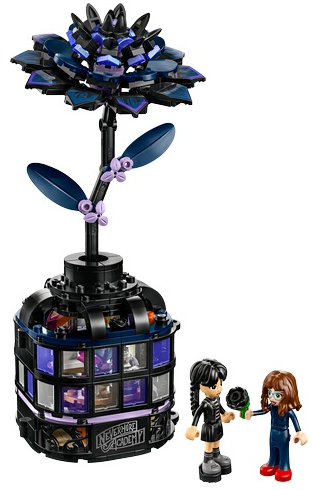 Обложка книги «LEGO 76784 Wednesday Black Dahlia Flower Конструктор»