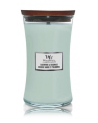 Woodwick Sagewood & Seagrass Aроматическая свеча 610 g