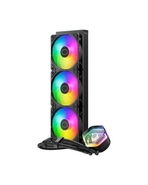 Cooler Master MasterLiquid 360 ATMOS Комплект жидкостного охлаждения ARGB / 4-контактный / 12 дБ (макс.)