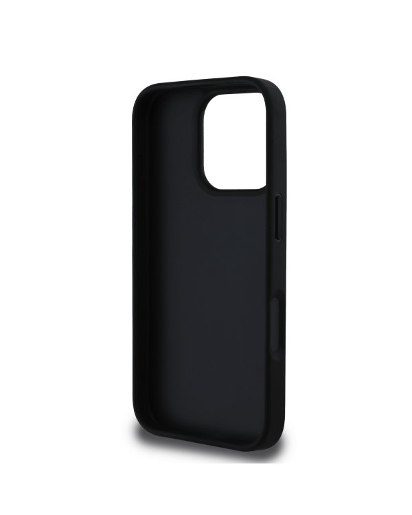 Guess PU Grained 4G Metal Logo Чехол Case для Apple iPhone 16 Pro