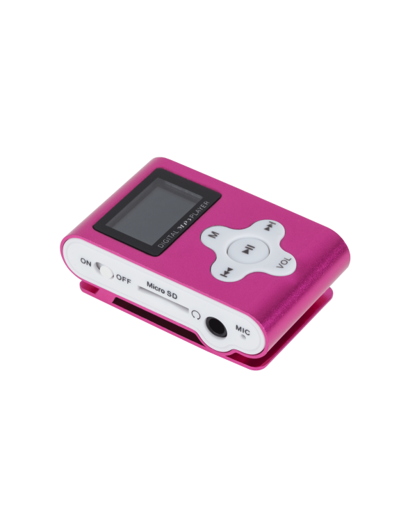 Quer MP3 Kомпактный проигрыватель с LCD экраном / FM Радио и слотом карты памяти microSD + Наушники