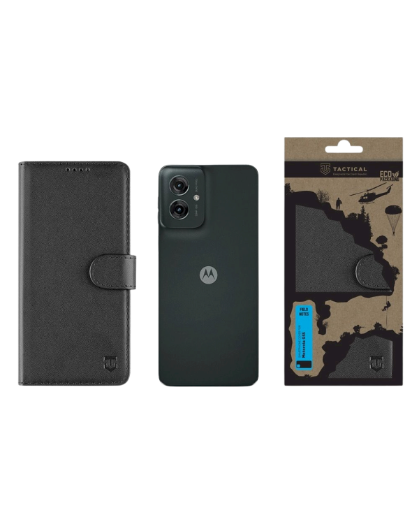 Tactical Field Notes Cover Защитный чехол для Motorola G55 / чёрный