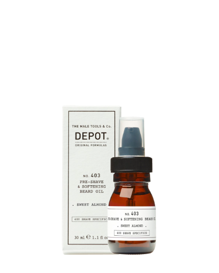 Depot No. 403 Pre-Shave & Softening Масло для Бороды Fresh Black Pepper 30 ml