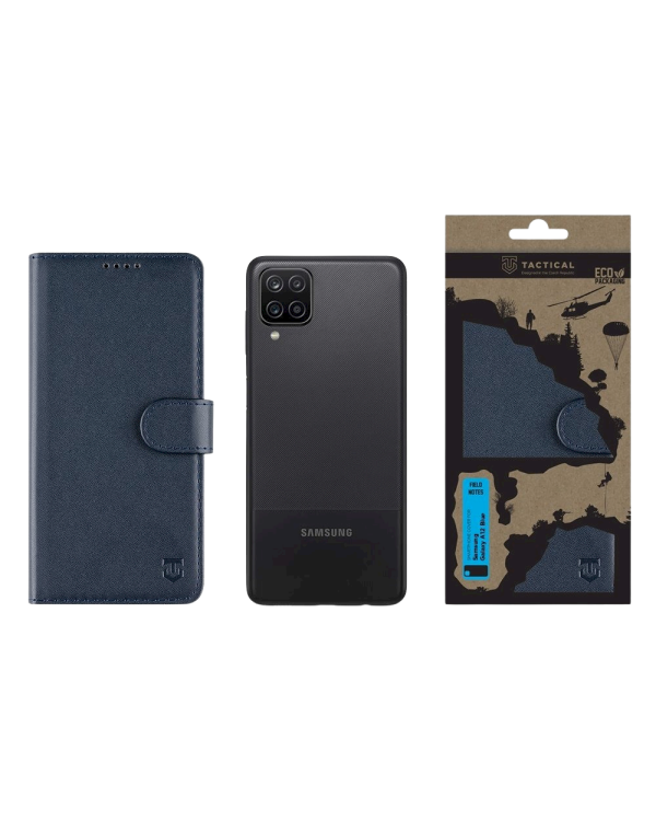 Tactical Field Notes Защитный чехол для Samsung Galaxy A12 / синий