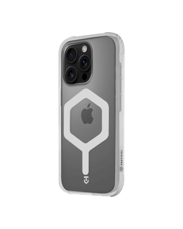 Tactical MagForce Hexagon Cover Защитный чехол для Apple iPhone 16 Pro / белый