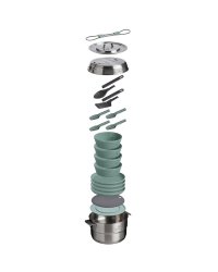 Stanley Wildfare Core Full Serve Cookset Походный Набор Для Приготовления Пищи 3.78L Blue Gray / Dark Gray