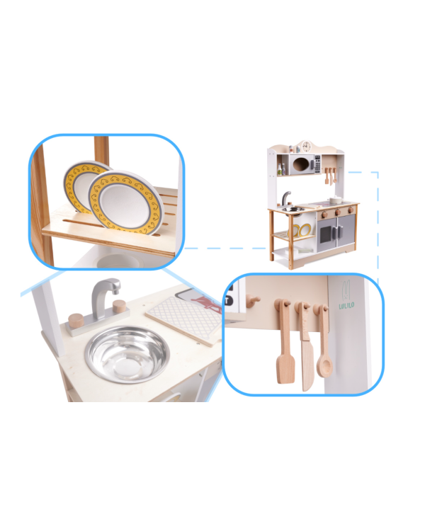 LULILO Деревянная Детская Кухня