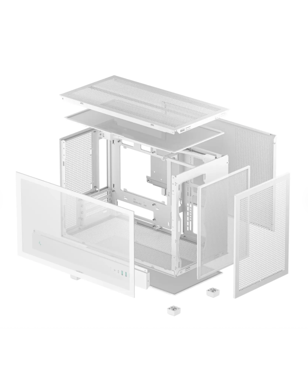 DeepCool CH260 Корпус для компьютера Micro Tower Белый