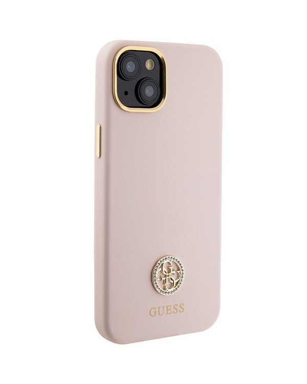 Guess GUHCP15M4DGPP Чехол для Apple iPhone 15 Plus / 14 Plus
