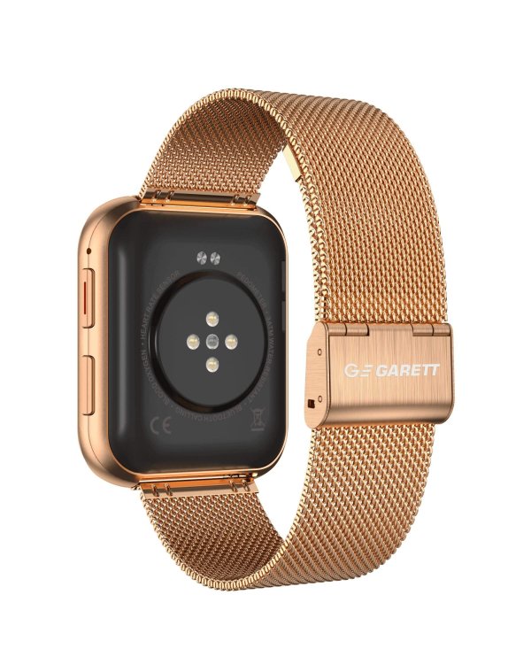 Garett Smartwatch GRC MAXX Gold Steel Умные часы IPS / Bluetooth / IP68 / SMS