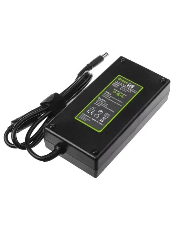 Green Cell AD107P Мощное Зарядное Устройство для Ноутбуков 180 Вт / Черный
