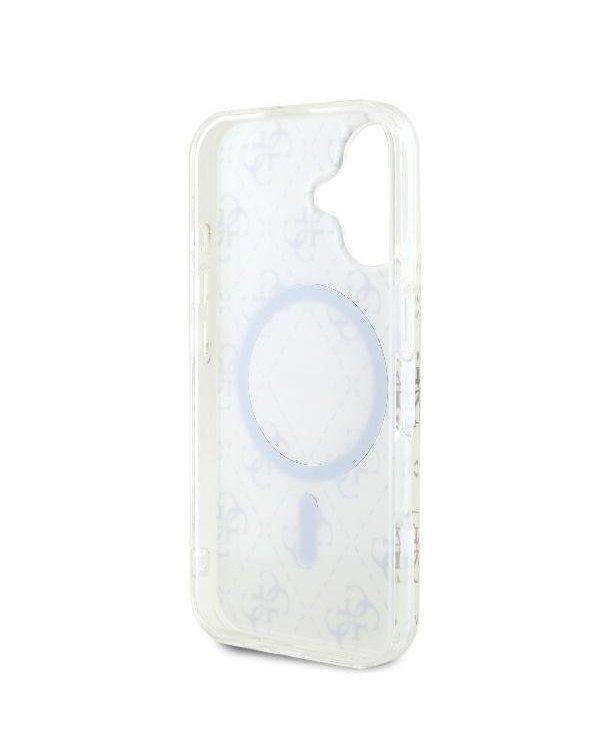 Guess IML 4G Background MagSafe Защитный Чехол для Apple iPhone 16