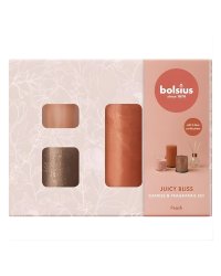 Bolsius Home Sweet Home Подарочный Набор Peach