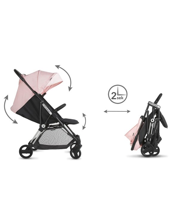 Kidwell Flash Детская Kоляска Розовый