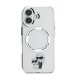 Karl Lagerfeld IML Karl and Choupette MagSafe Case Защитный чехол для iPhone 16 / прозрачный