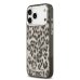 Karl Lagerfeld IML Leopard MagSafe Защитный чехол для iPhone 17 Pro Max / коричневый
