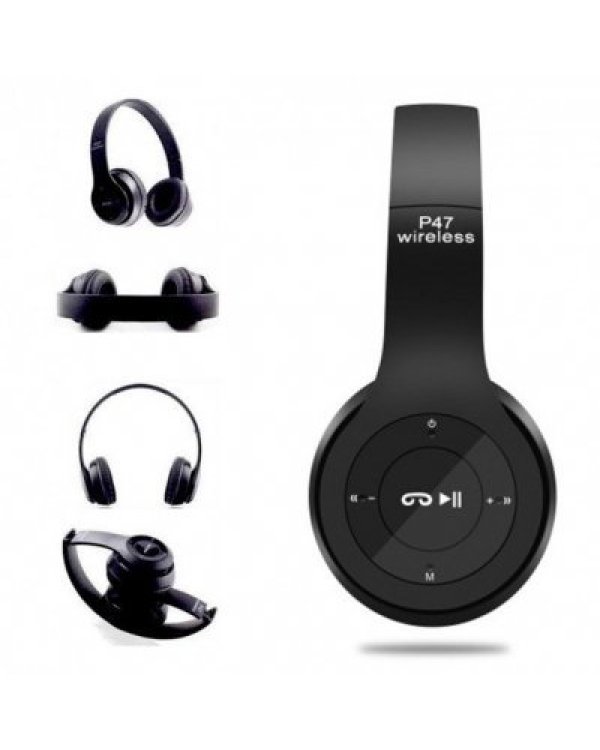 Дополнительное изображение книги «RoGer P47 Bluetooth Наушники с FM-радио черный»