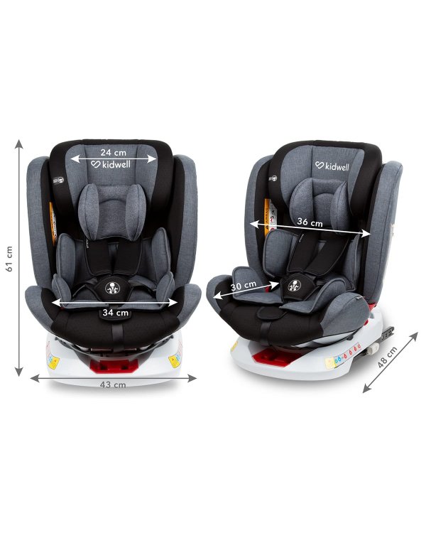 Kidwell Orbit Детское автокресло 0-36 кг Черный
