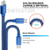 Swissten Textile Универсальный Micro USB Кабель данных 2m