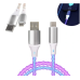 Qualo QCS-AC-00 Glowing Кабель USB-A – USB-C /15W / 1m / LED