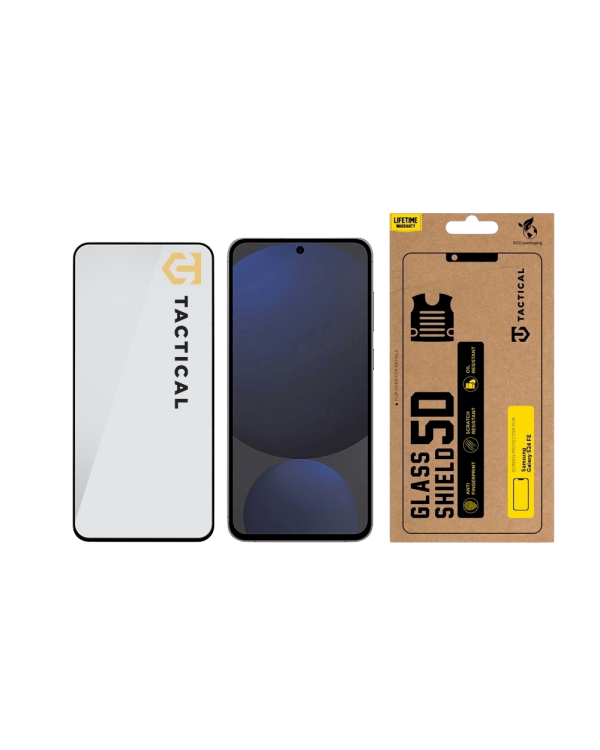 Tactical Glass Shield 5D Защитное стекло для Samsung Galaxy S24 FE / чёрный