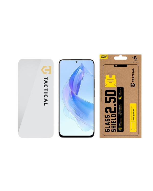 Tactical Glass Shield 2.5D Защитное стекло для Honor 90 Lite / прозрачный