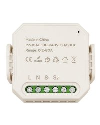 TUYA HS084080 Умный счетчик электроэнергии 1P+N / 80A / Wi-Fi