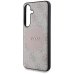 Guess 4G Round Patch Classic Logo MagSafe Case Чехол для Samsung Galaxy S25 Plus