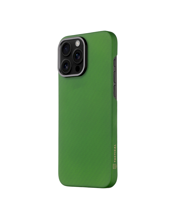Tactical MagForce Aramid Cover Защитный чехол для Apple iPhone 16 Pro Max / зелёный Toad