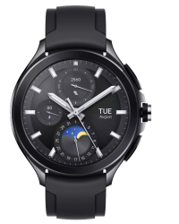 Xiaomi Watch 2 Pro 46mm / LTE, NFC, 5ATM / Black Fluororubber Strap (BHR7208GL)