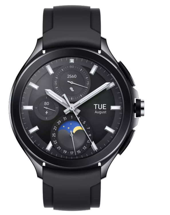 Обложка книги «Xiaomi Watch 2 Pro 46mm / LTE, NFC, 5ATM / Black Fluororubber Strap (BHR7208GL)»
