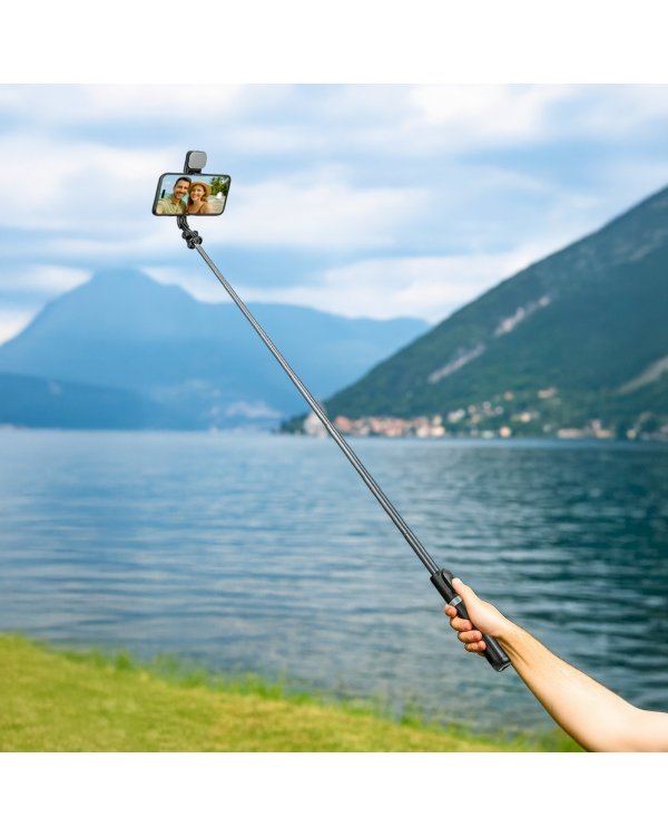 OBAL:ME SelfiePod Glow Селфи-палка для смартфонов / чёрный