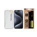 Tactical Glass Shield Privacy Stealth 5D Защитное стекло для Apple iPhone 15 Pro / чёрный