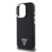 Guess PU Grained Triangle Logo MagSafe Case Защитный чехол для iPhone 16 Pro / чёрный