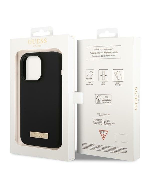 Guess GUHMP14XSBPLK Чехол для Apple iPhone 14 Pro Max