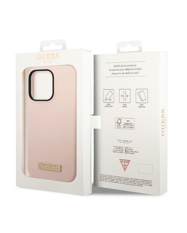Guess GUHMP14XSBPLP Чехол для Apple iPhone 14 Pro Max